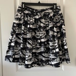 💀🎃👑 Nightmare Before Christmas A-Line Skirt